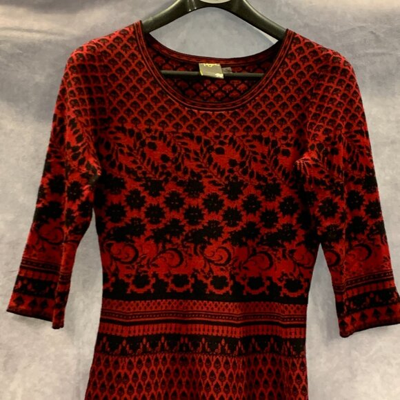 Taylor Jacquard Sweater Dress - Picture 2 of 7